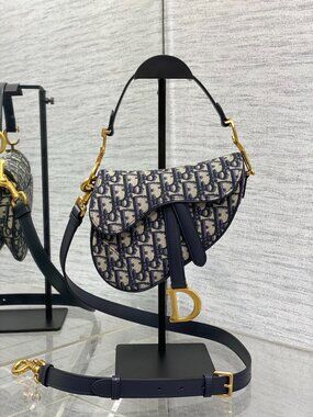 🧸Dior Mini Saddle Bag with Strap